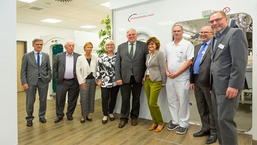 Eröffnung des Zentrums für Hyperbare Sauerstofftherapie durch den Gesundheitsminister NRW Karl-Josef Laumann